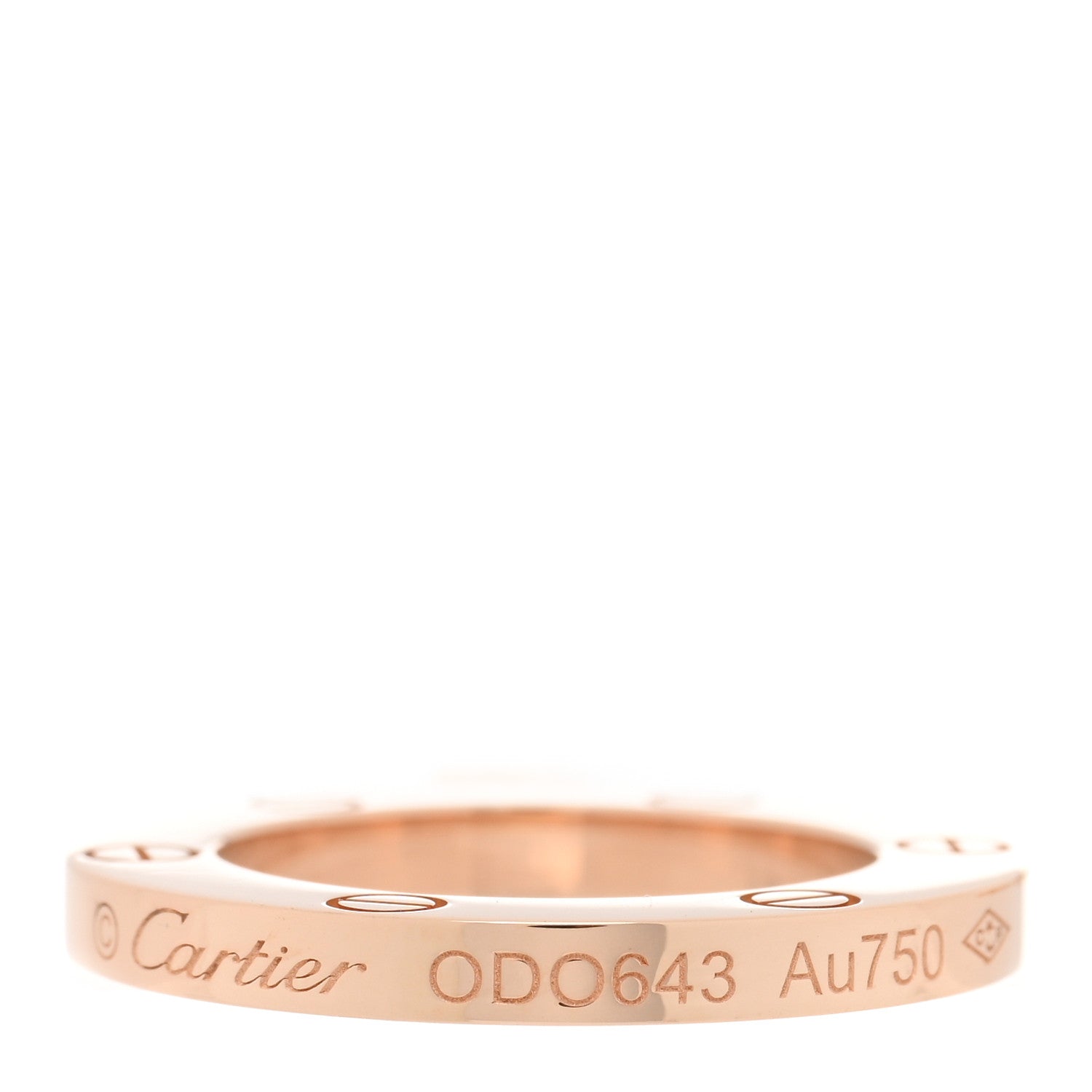 Cartier 18K Pink Gold LOVE Pendant Necklace 5 of 6