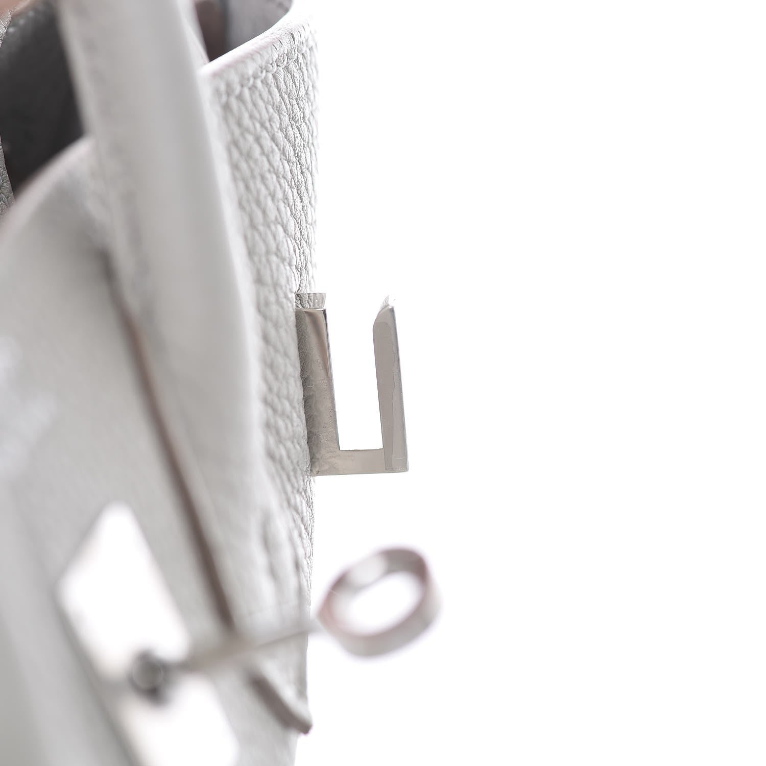 Hermes Togo Birkin 25 Gris Perle 25 of 33
