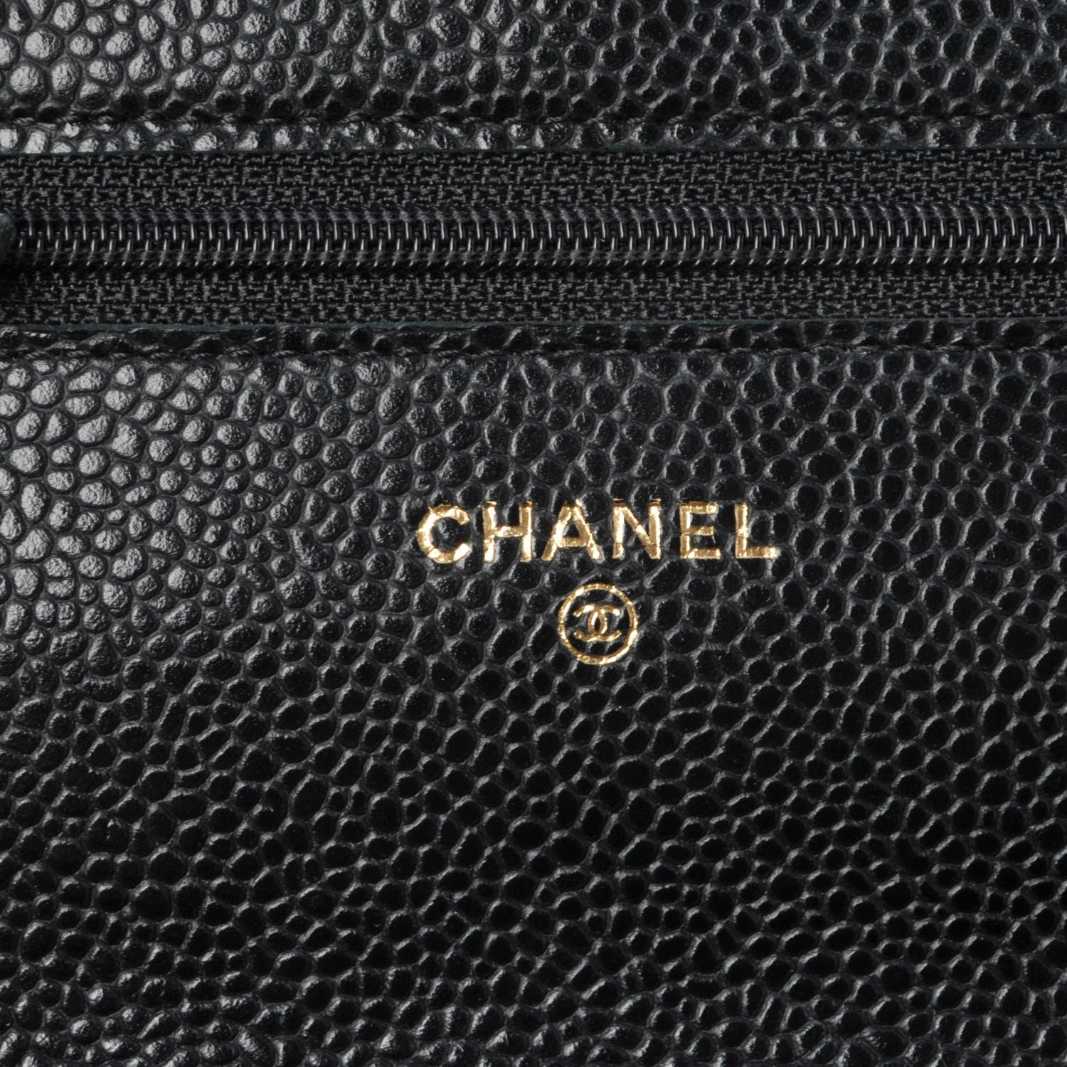 Chanel Caviar Quilted Wallet On Chain WOC Black 6 of 9