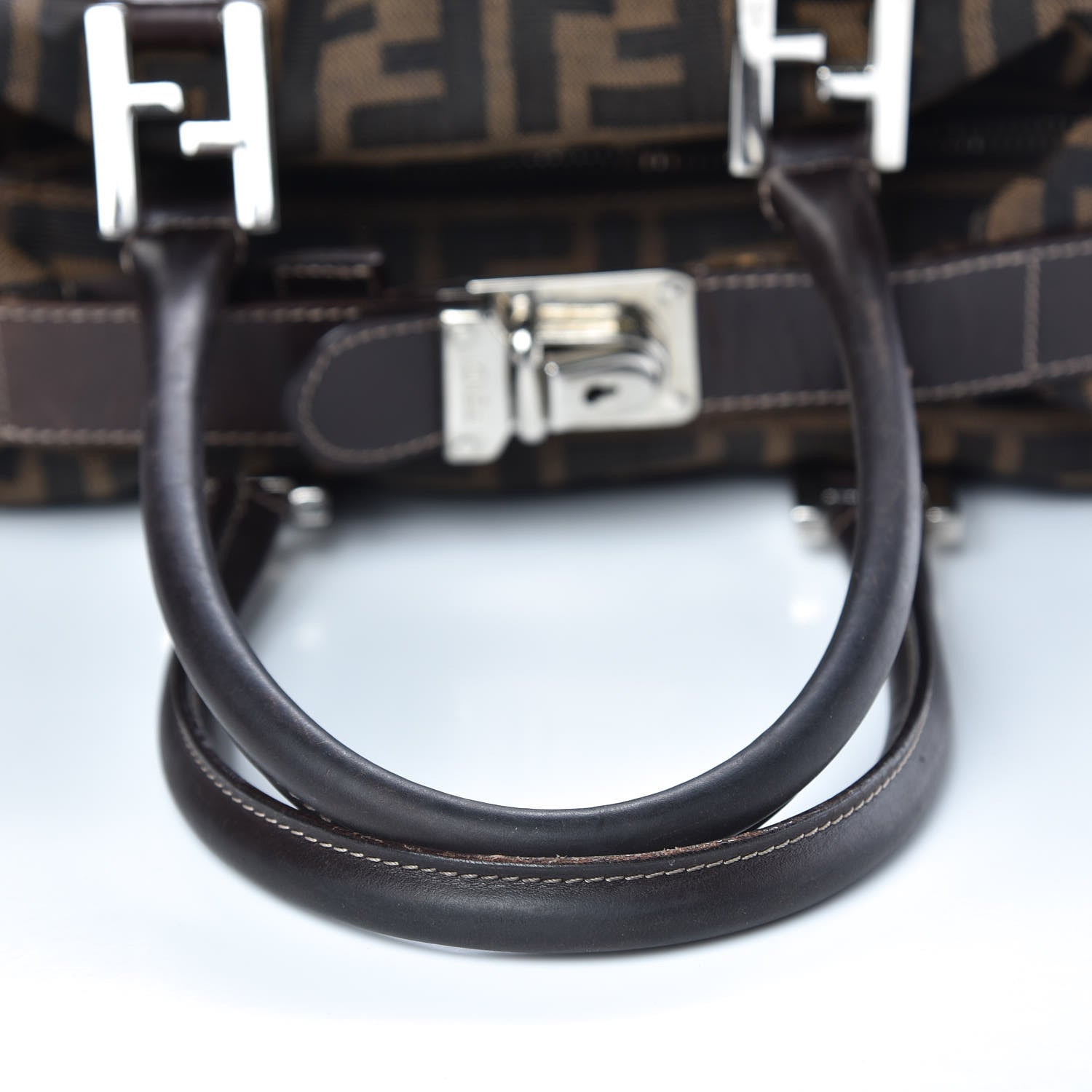 Fendi Zucca Boston Tobacco 17 of 17
