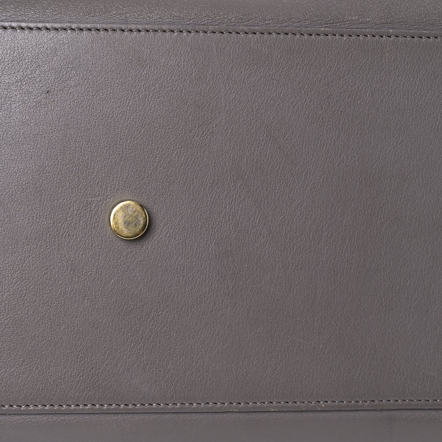 Saint Laurent Smooth Calfskin Small Cabas Monogram Fog 15 of 21