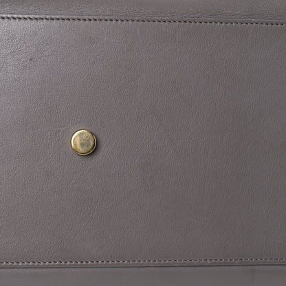 Saint Laurent Smooth Calfskin Small Cabas Monogram Fog 15 of 21