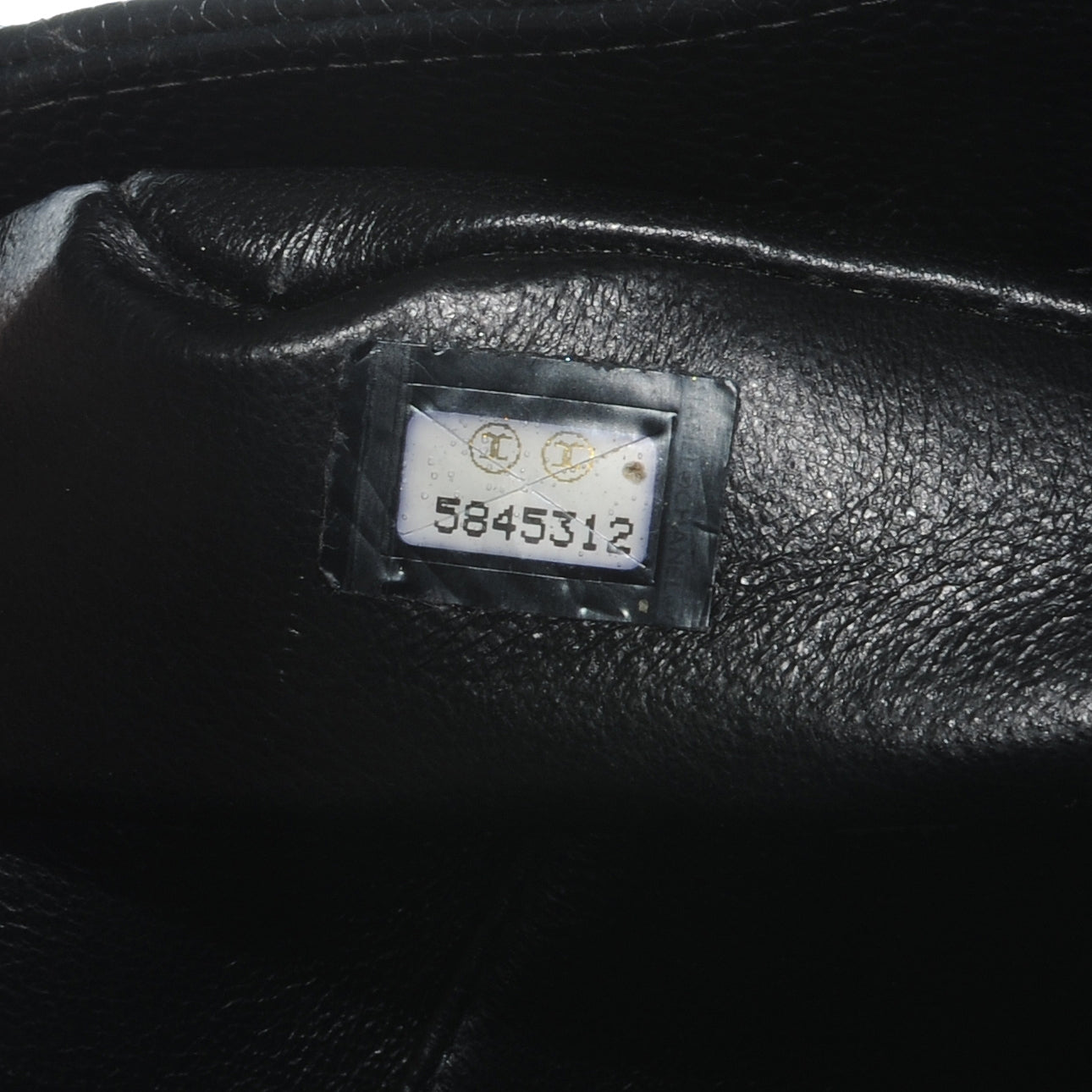 Caviar Medallion Tote Black