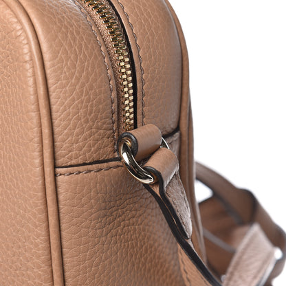 Gucci Pebbled Calfskin Small Soho Disco Bag Camelia 12 of 12