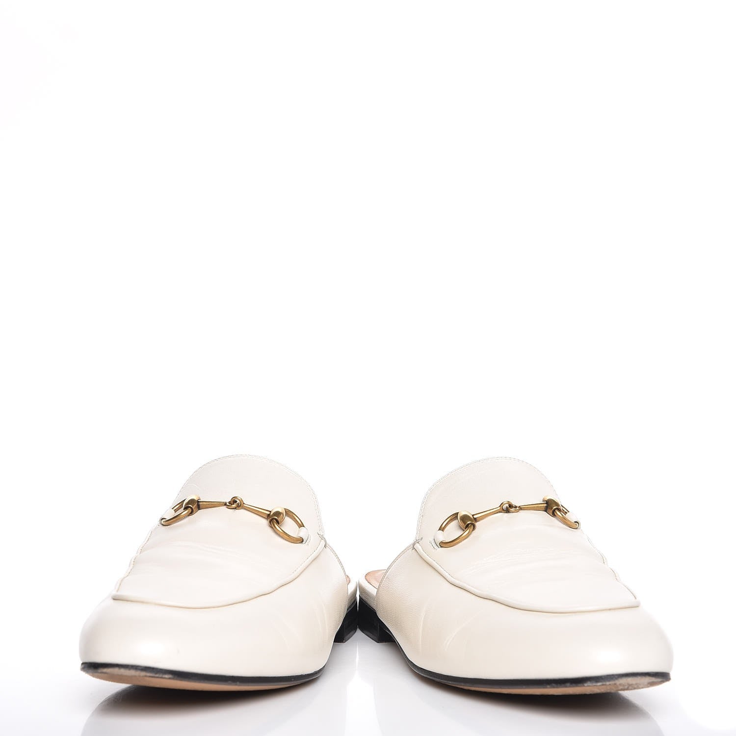 Gucci Malaga Kid Womens Princetown Slippers 39 Mystic White 5 of 12