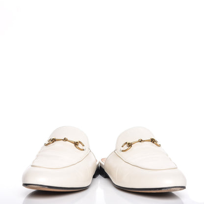 Gucci Malaga Kid Womens Princetown Slippers 39 Mystic White 5 of 12