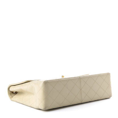 Chanel Lambskin Quilted Maxi Single Flap Beige 4 of 12