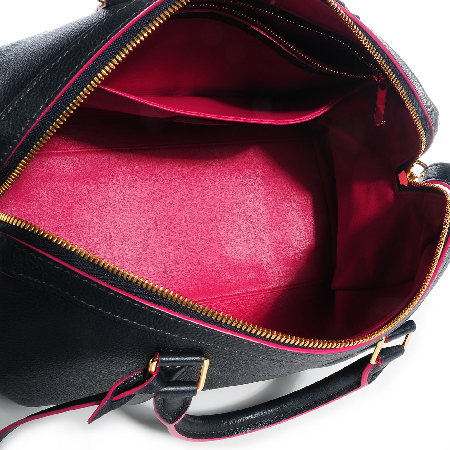 Veau Cachemire SC Bag PM Cobalt Fuchsia Extra Strap