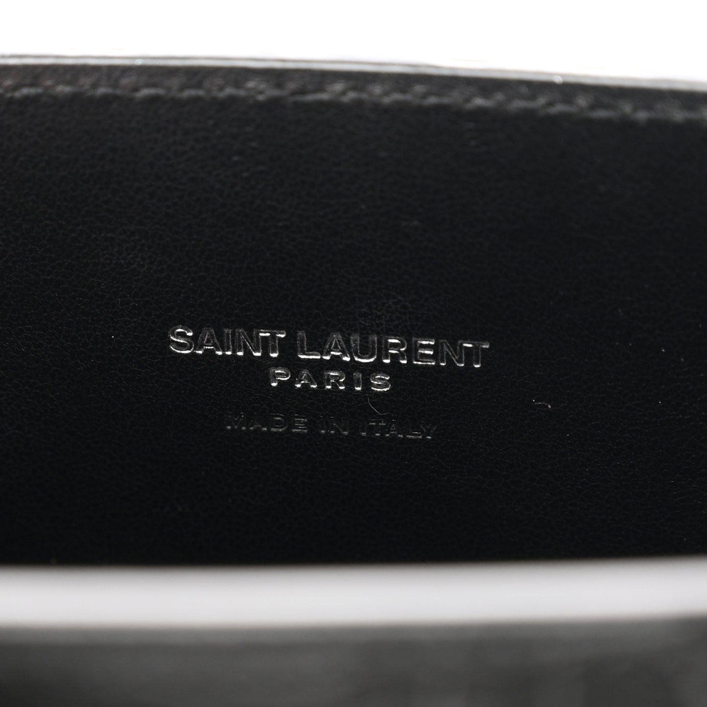 Calfskin Crocodile Embossed Nano Sac De Jour Black