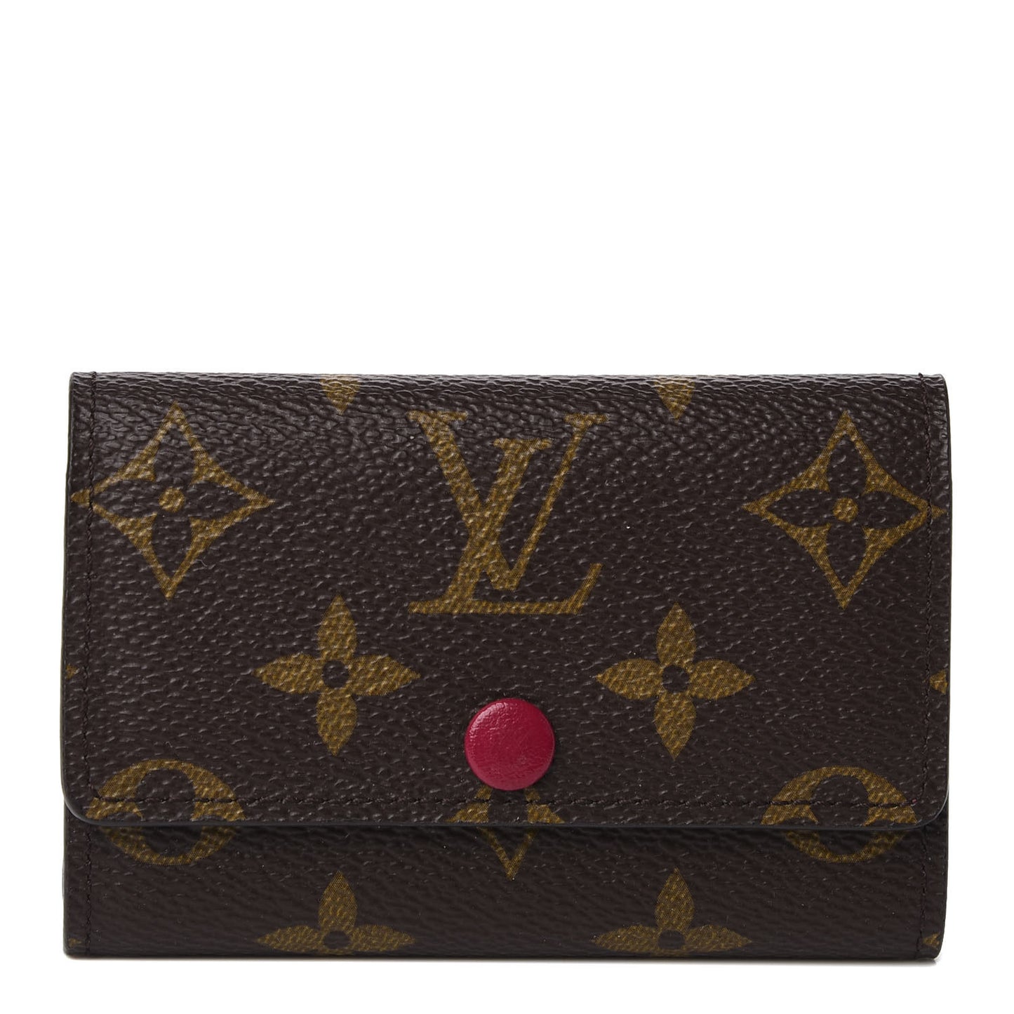 Monogram 6 Key Multicles Holder Fuchsia