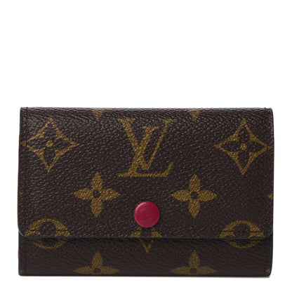 Louis Vuitton Monogram 6 Key Multicles Holder Fuchsia 1 of 8