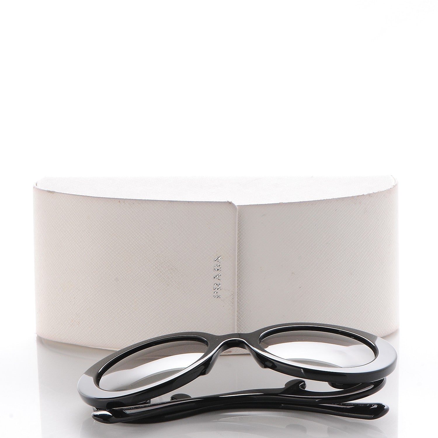 Prada Baroque Sunglasses SPR 27N Black 7 of 7