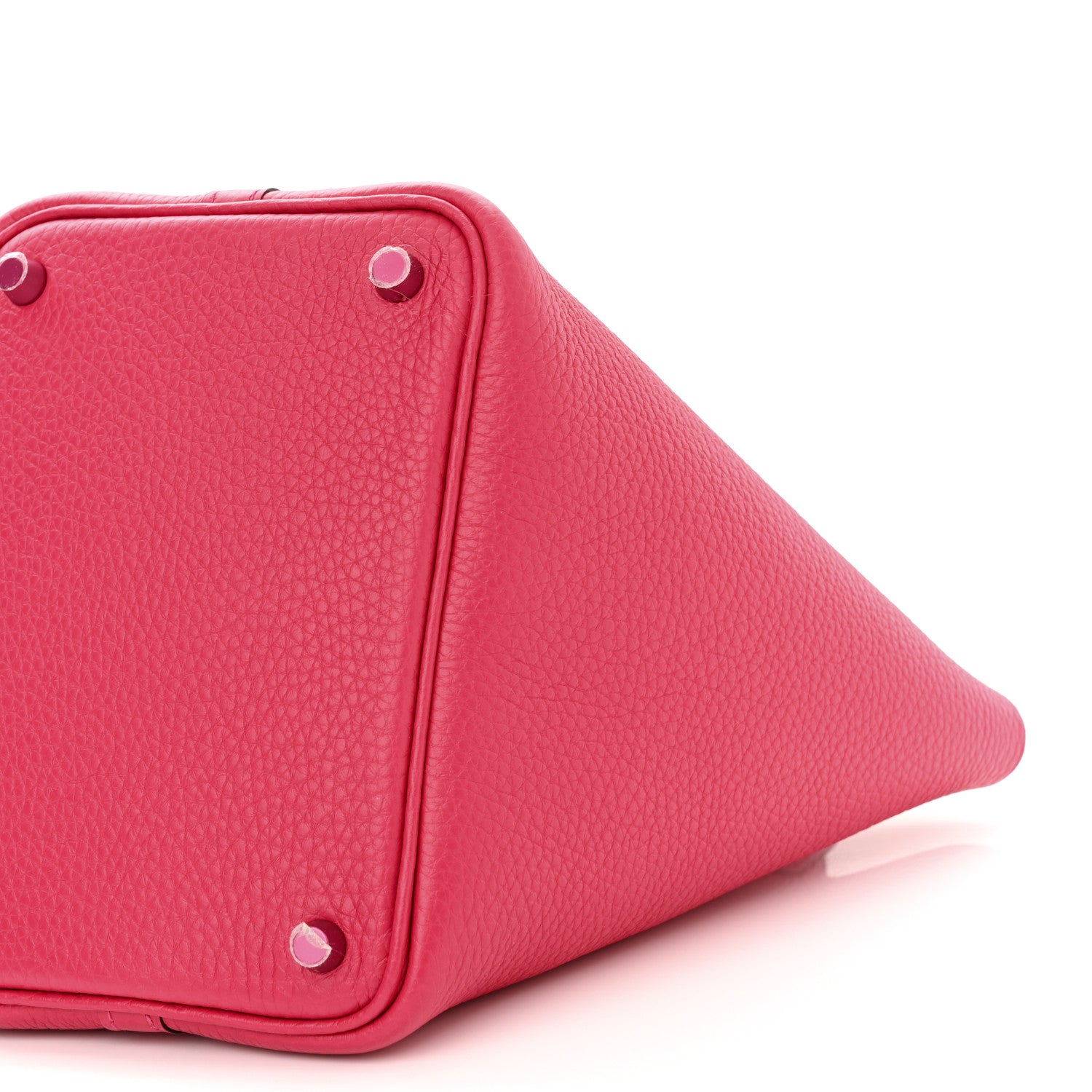 Hermes Taurillon Clemence Monochrome Picotin Lock 18 PM Rose Mexico 10 of 10