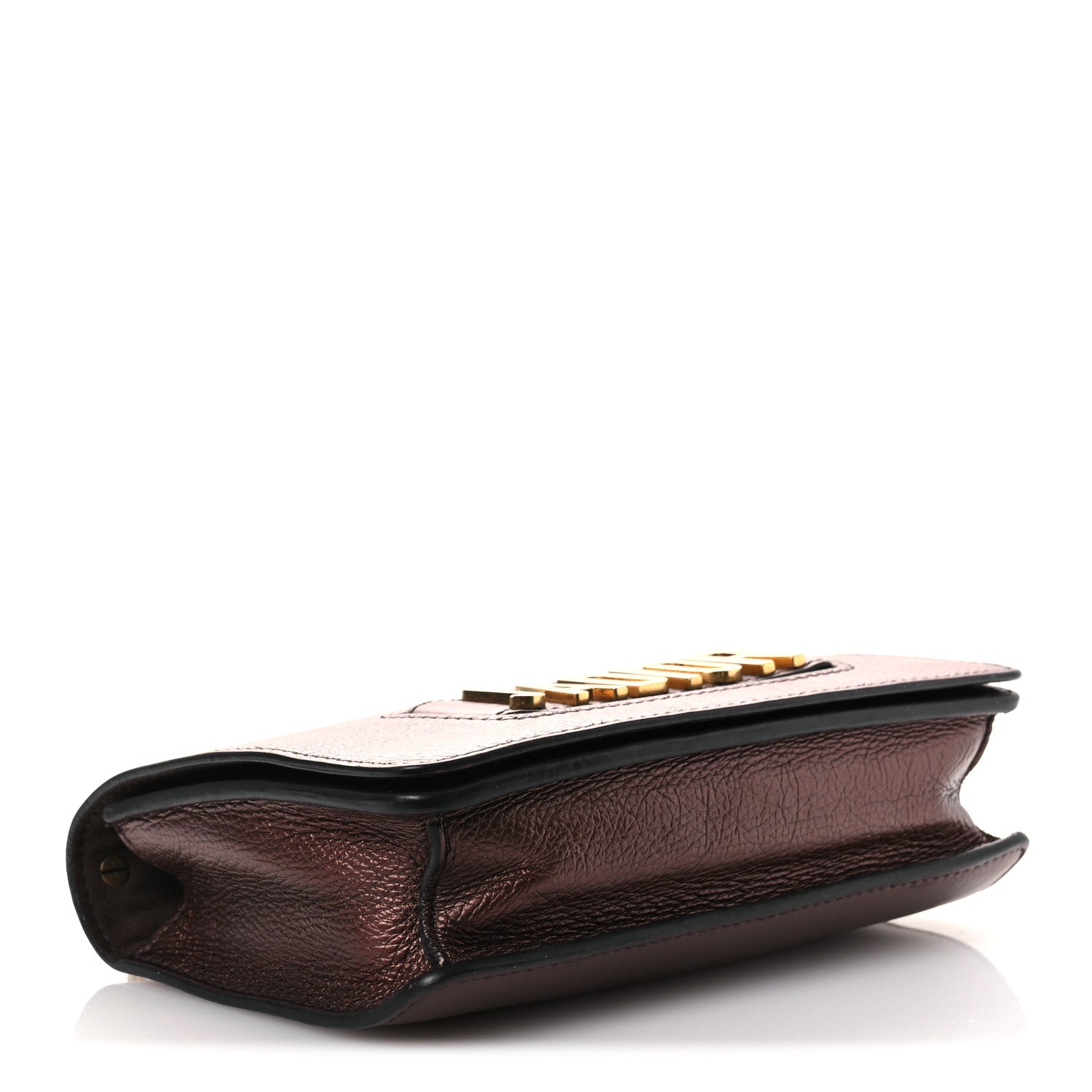 Christian Dior Metallic Calfskin J'Adior Chain Flap Bag Noisette 4 of 12