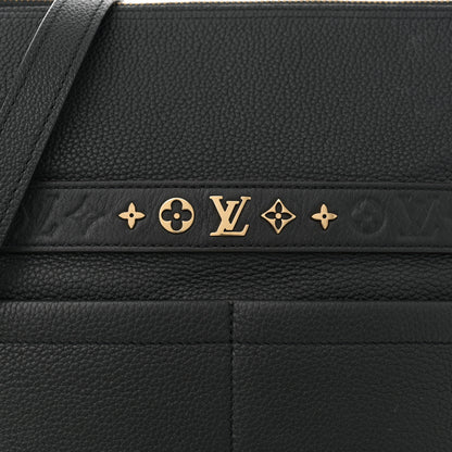 Louis Vuitton Calfskin Cruiser GM Black 8 of 13