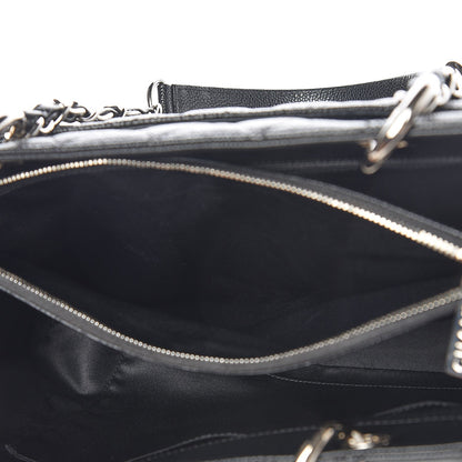 Chanel Caviar Quilted Grand Shopping Tote GST Black 8 of 9