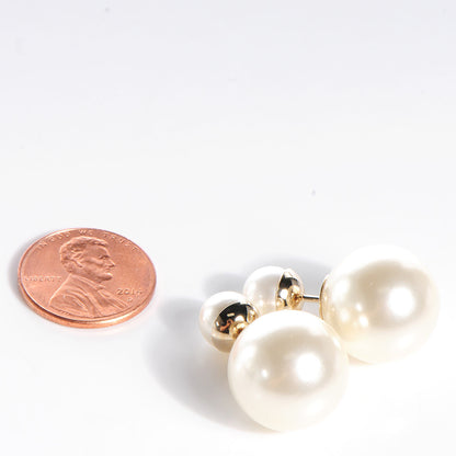 Christian Dior CHRISTIAN DIOR Mise En Dior Tribal Earrings Cream 2 of 6