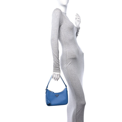 Prada Saffiano Lux Mini Re-Edition Shoulder Bag Onda 3 of 10