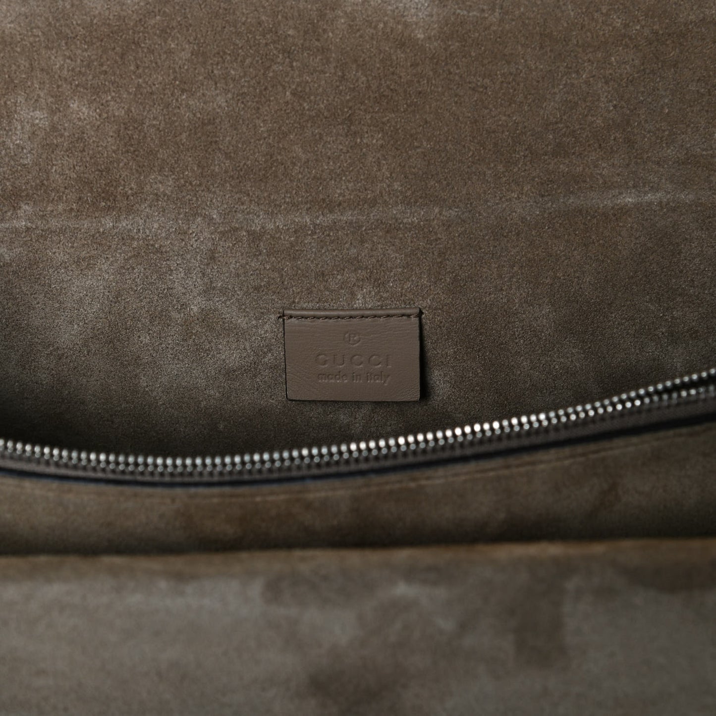 GG Supreme Monogram Medium Dionysus Shoulder Bag Taupe