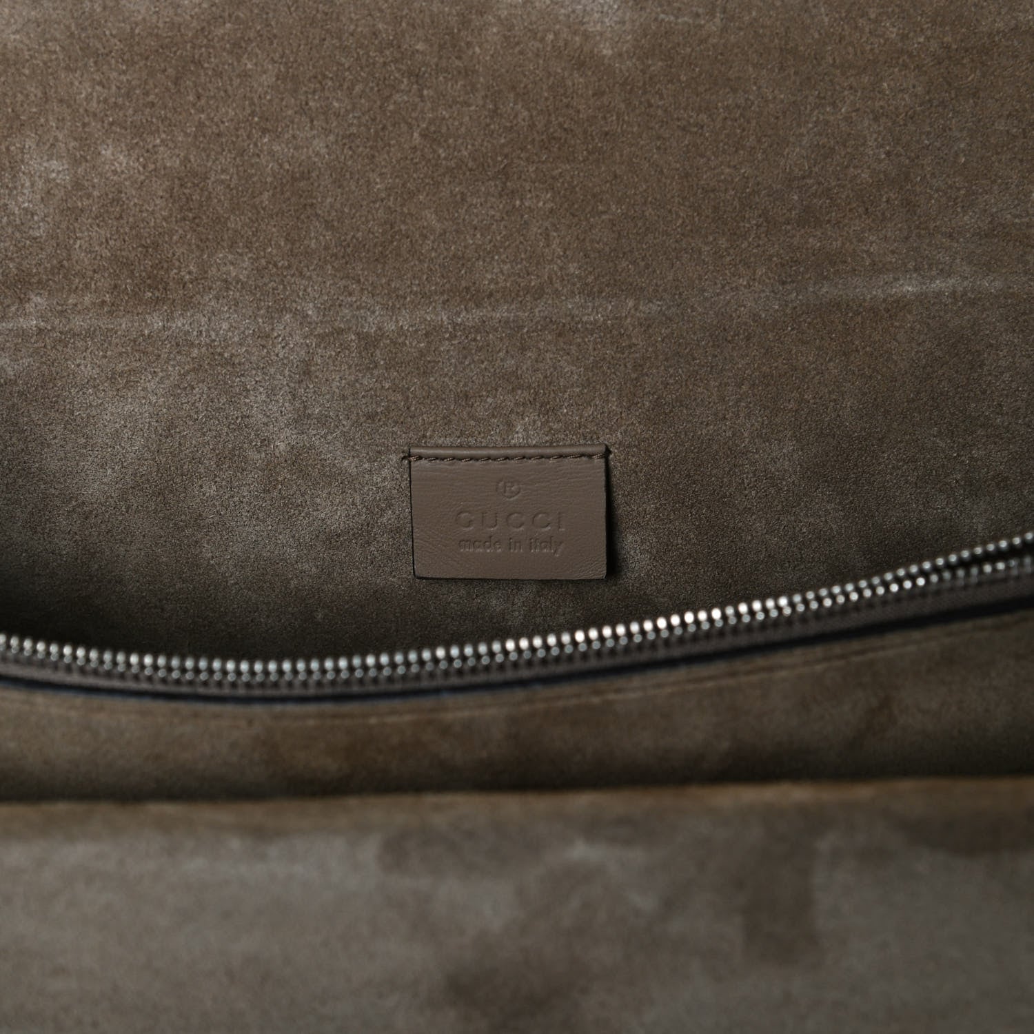 Gucci GG Supreme Monogram Medium Dionysus Shoulder Bag Taupe 8 of 11