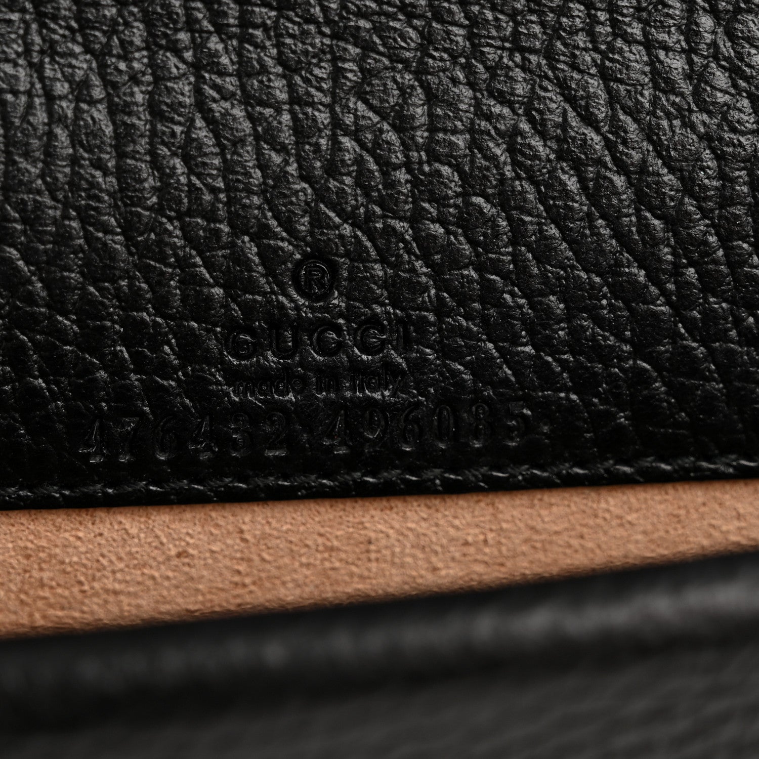 Gucci Calfskin Super Mini Dionysus Shoulder Bag Black 6 of 9