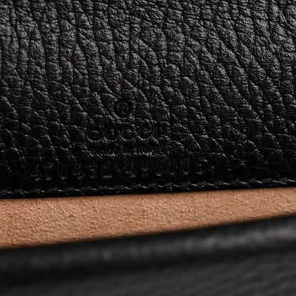 Gucci Calfskin Super Mini Dionysus Shoulder Bag Black 6 of 9