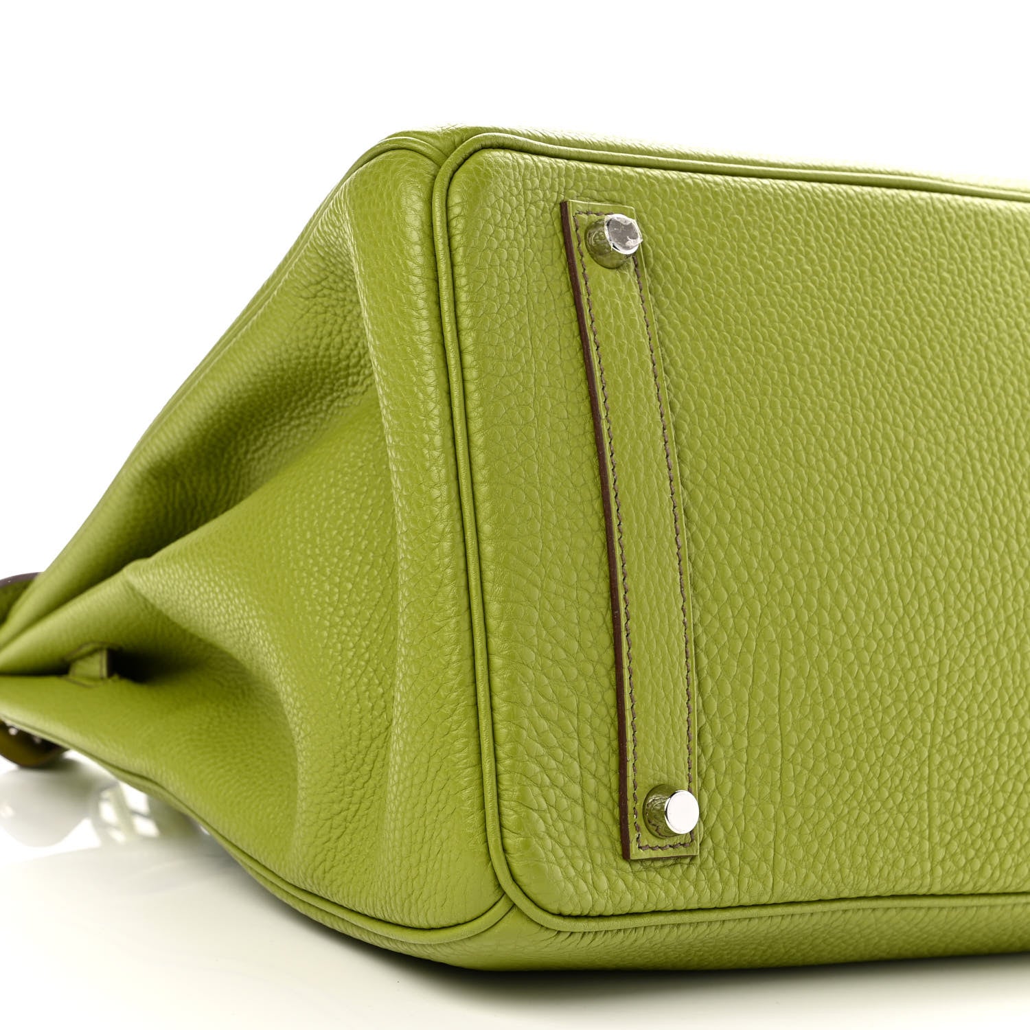 Hermes Togo Birkin 35 Vert Anis 9 of 13