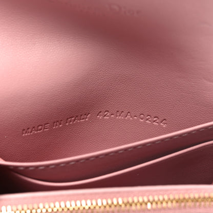 Christian Dior Lambskin Cannage Miss Dior Glycine Wallet Pink 7 of 7