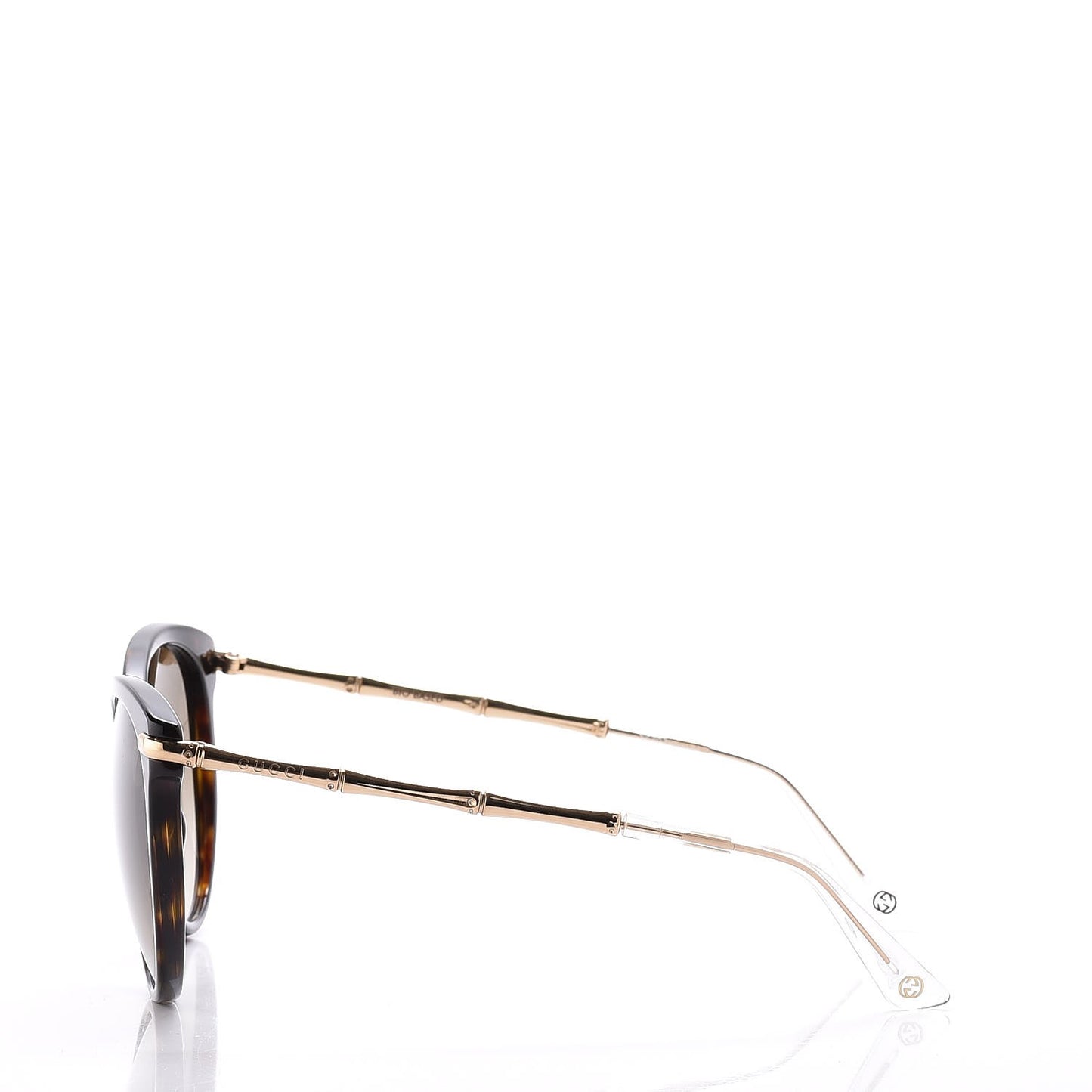 Bamboo Cat Eye Sunglasses GG3771/S Tortoise