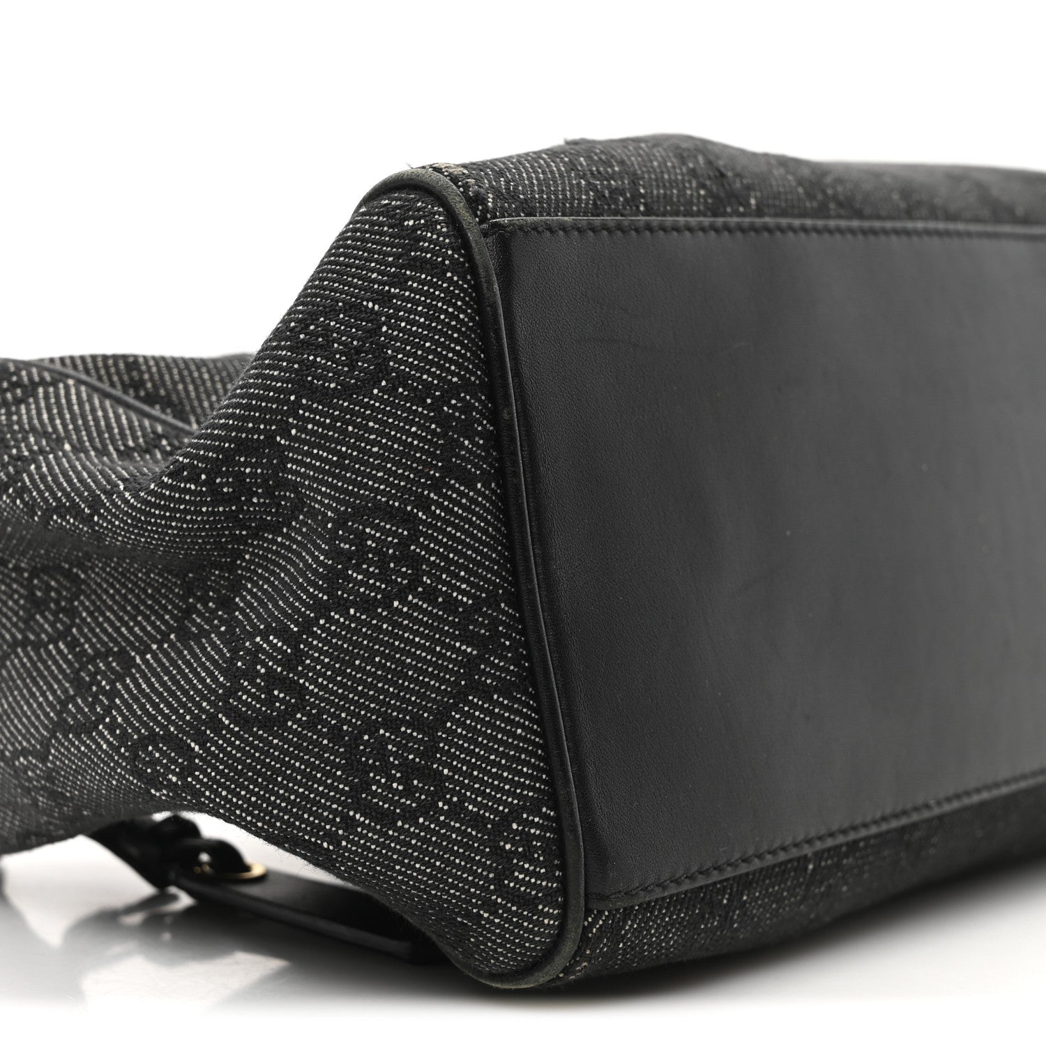 Gucci Monogram GG Signature Shoulder Bag Black 9 of 10