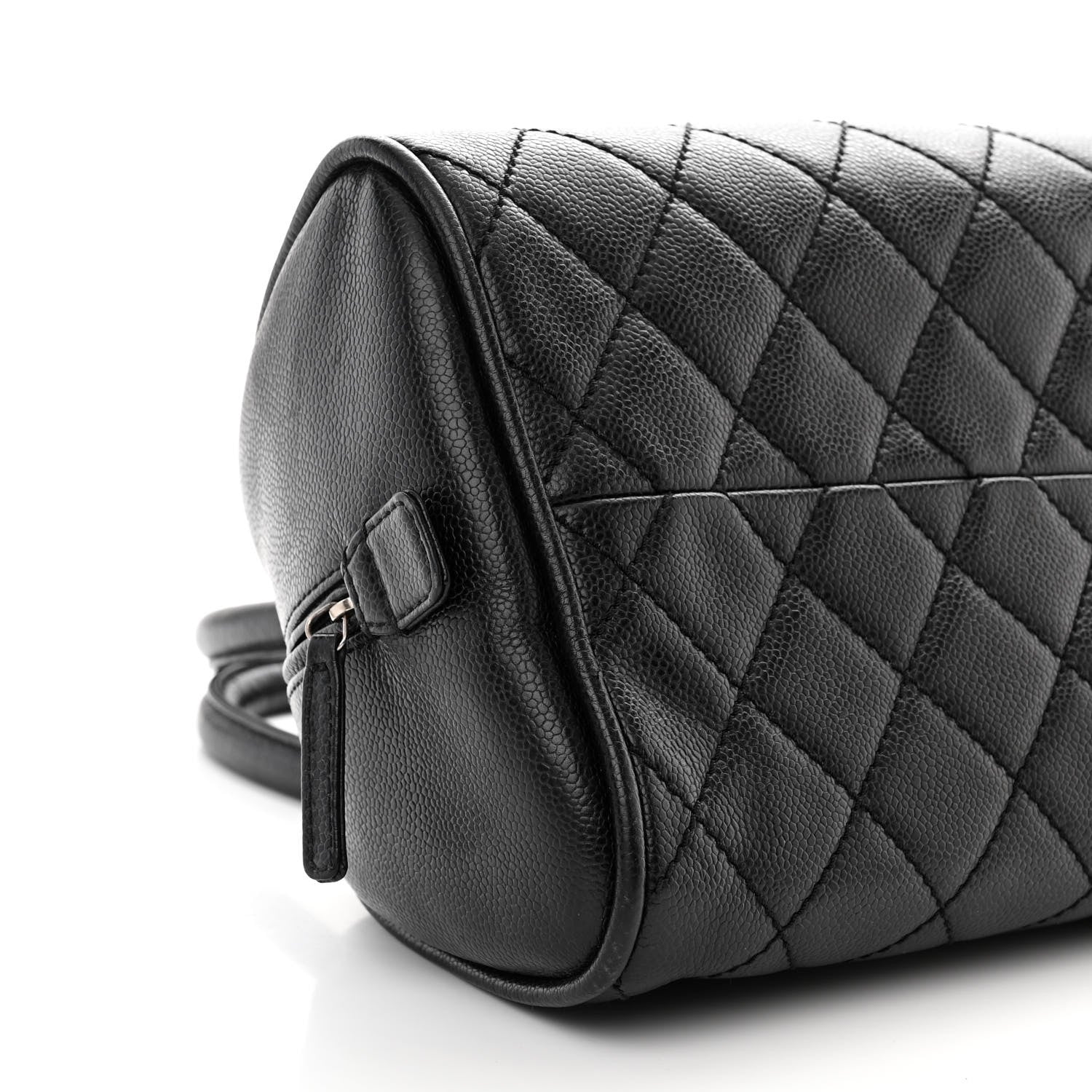 Chanel Caviar Quilted Small Bowler Black 9 of 14