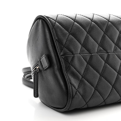 Chanel Caviar Quilted Small Bowler Black 9 of 14