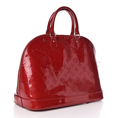 Louis Vuitton Vernis Alma GM Pomme D'Amour 3 of 22