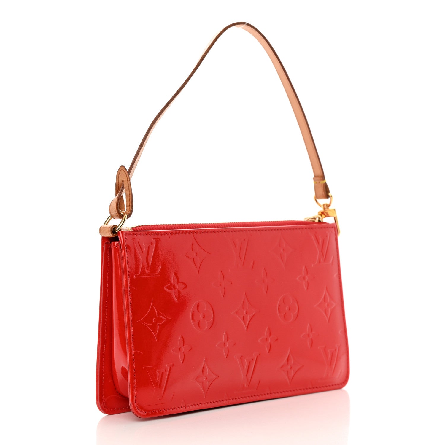 Louis Vuitton Vernis Lexington Pochette Red 3 of 12