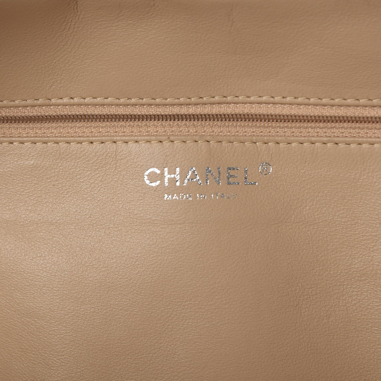 Chanel Deerskin Luxe Ligne Bowler Brown 7 of 9