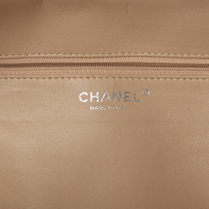 Chanel Deerskin Luxe Ligne Bowler Brown 7 of 9