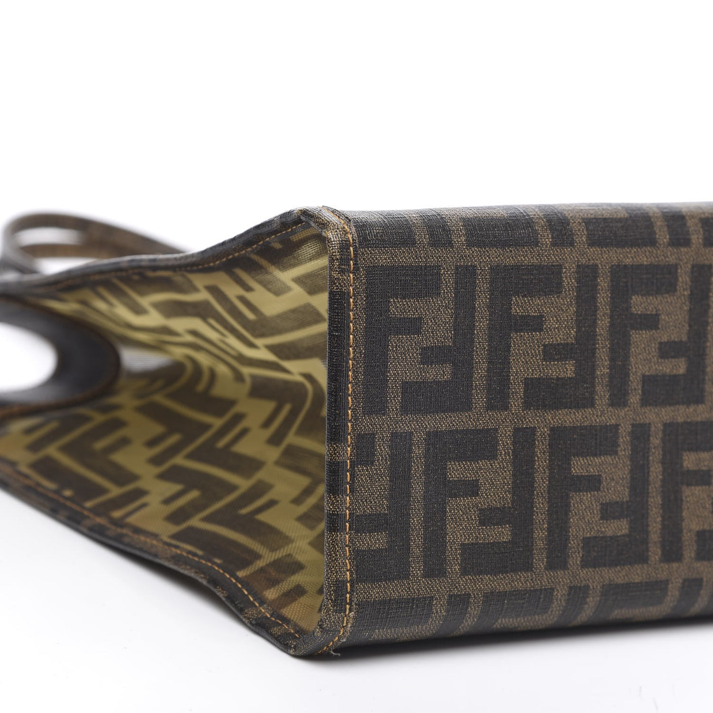 Mesh Glazed Fabric FF 1974 Tote Tobacco