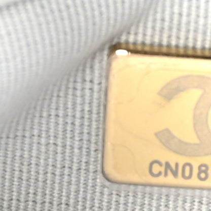 Chanel Lambskin Quilted Small CC You Flap Light Grey 7 of 9