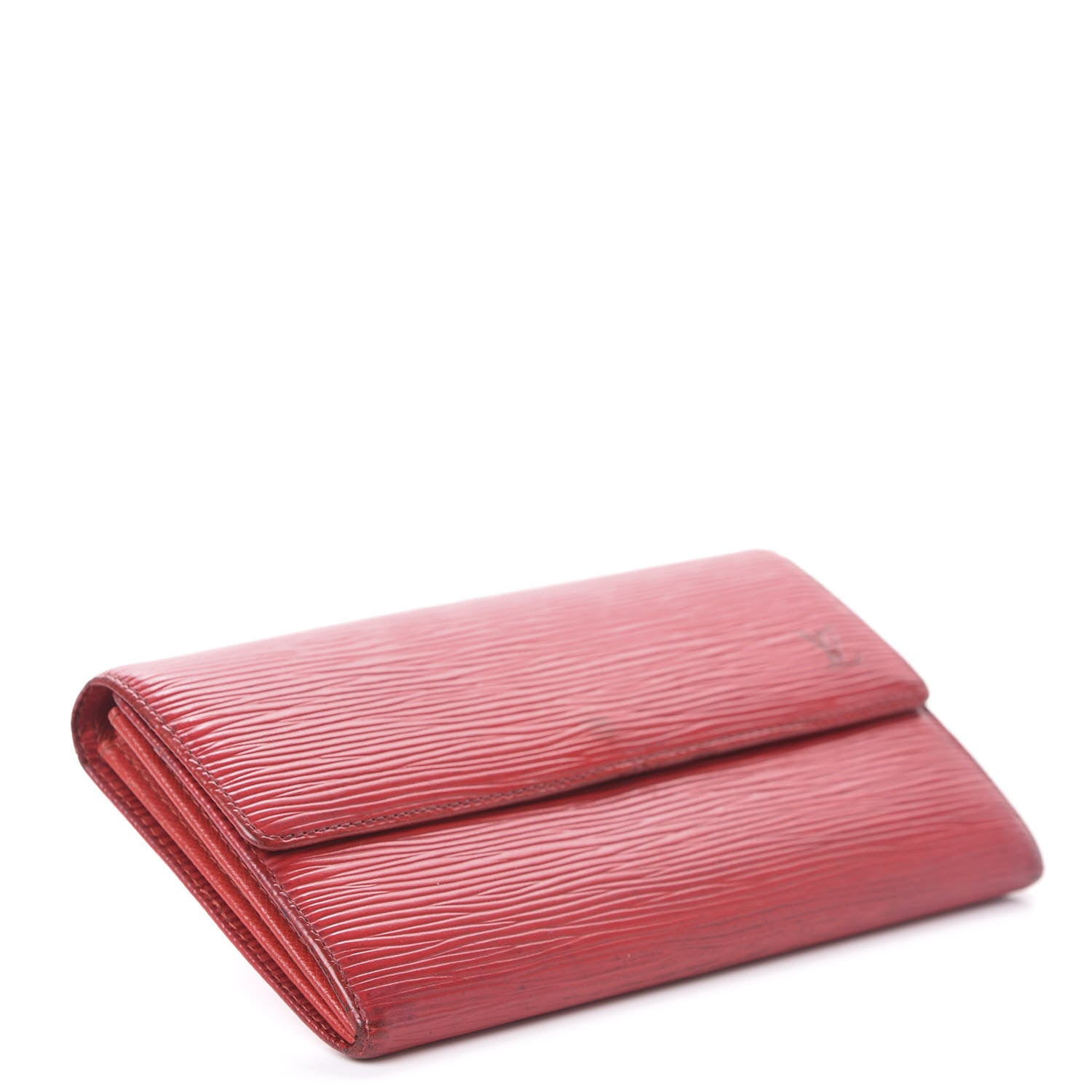 Louis Vuitton Epi Sarah Wallet Castillan Red 4 of 8