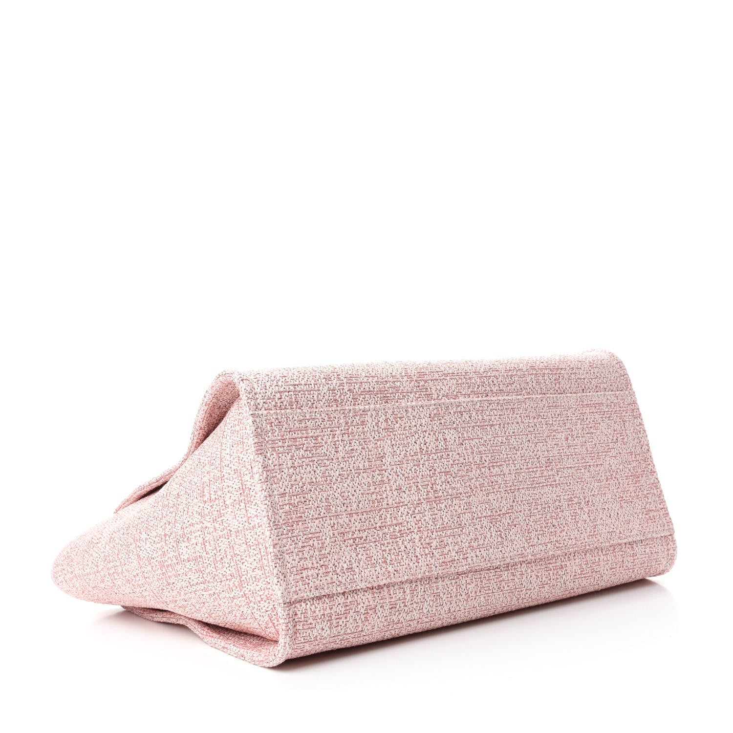 Chanel Lurex Boucle Deauville Medium Tote Pink 4 of 10
