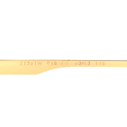 Louis Vuitton Metal LV Ash Sunglasses Z1261W Gold 6 of 8