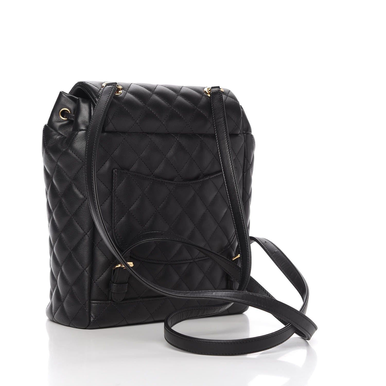 Chanel Lambskin Quilted Small Urban Spirit Backpack Black 3 of 10