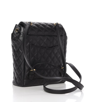 Chanel Lambskin Quilted Small Urban Spirit Backpack Black 3 of 10