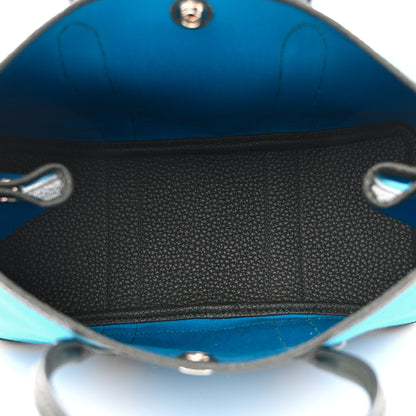 Hermes Toile Negonda Garden Party Tote 30 TPM Bleu Zanzibar Black 5 of 9