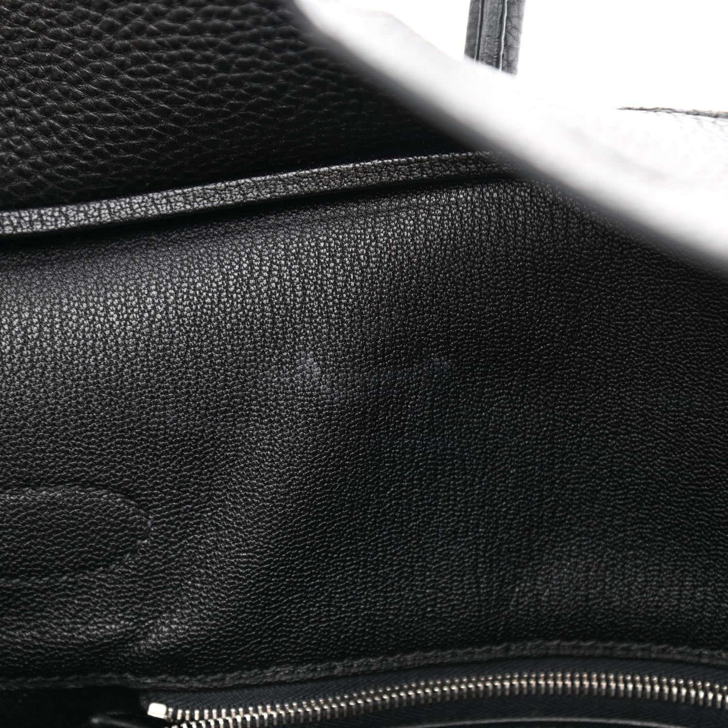 Hermes Taurillon Clemence Birkin 35 Black 8 of 13