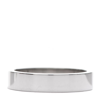 Cartier Platinum 4mm C De Wedding Band Ring 51 5.75 2 of 5