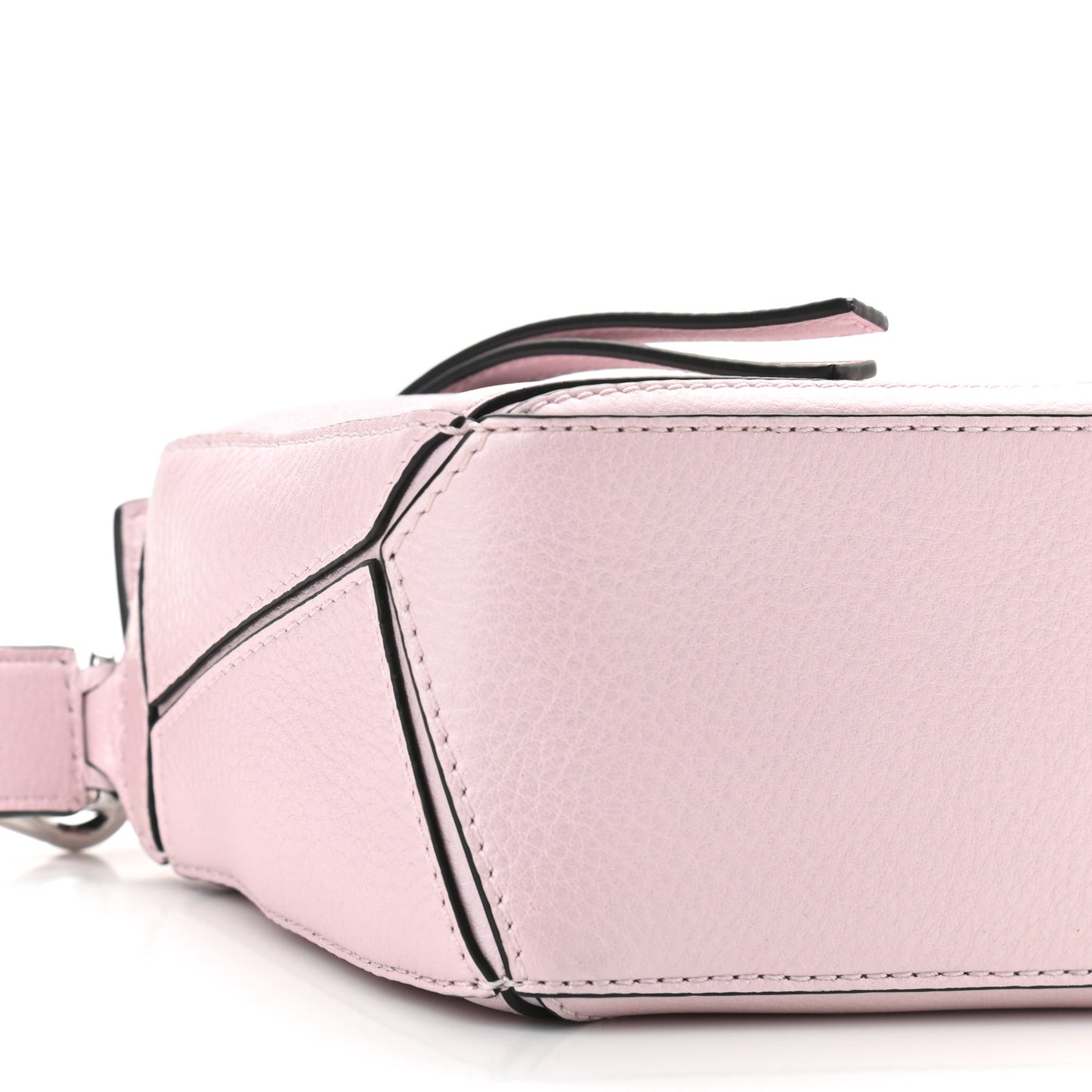 Calfskin Mini Puzzle Bag Icy Pink
