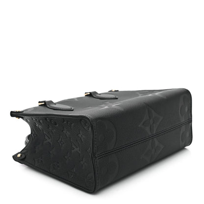 Louis Vuitton Empreinte Monogram Giant Onthego PM Black 4 of 9
