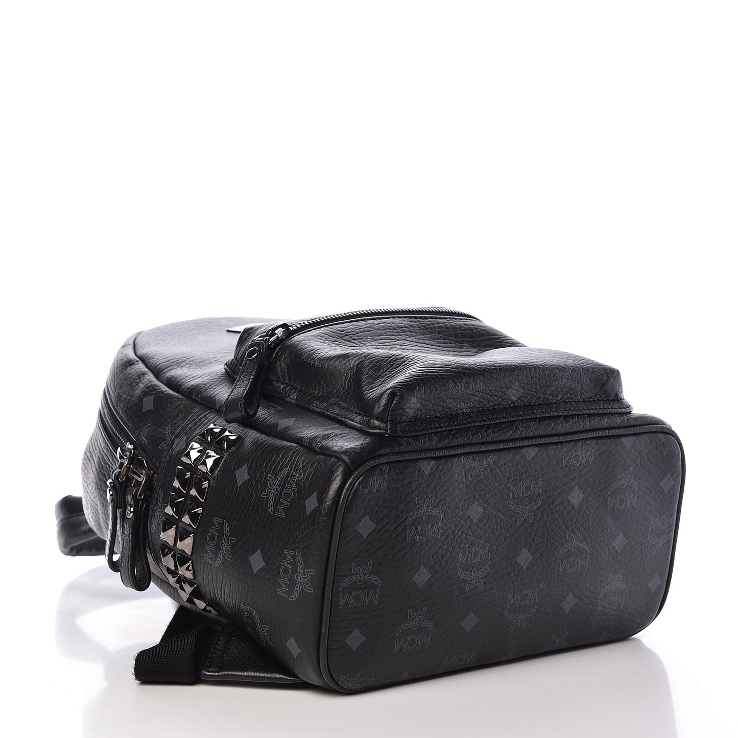 Visetos Small Side Stud Stark Backpack Black