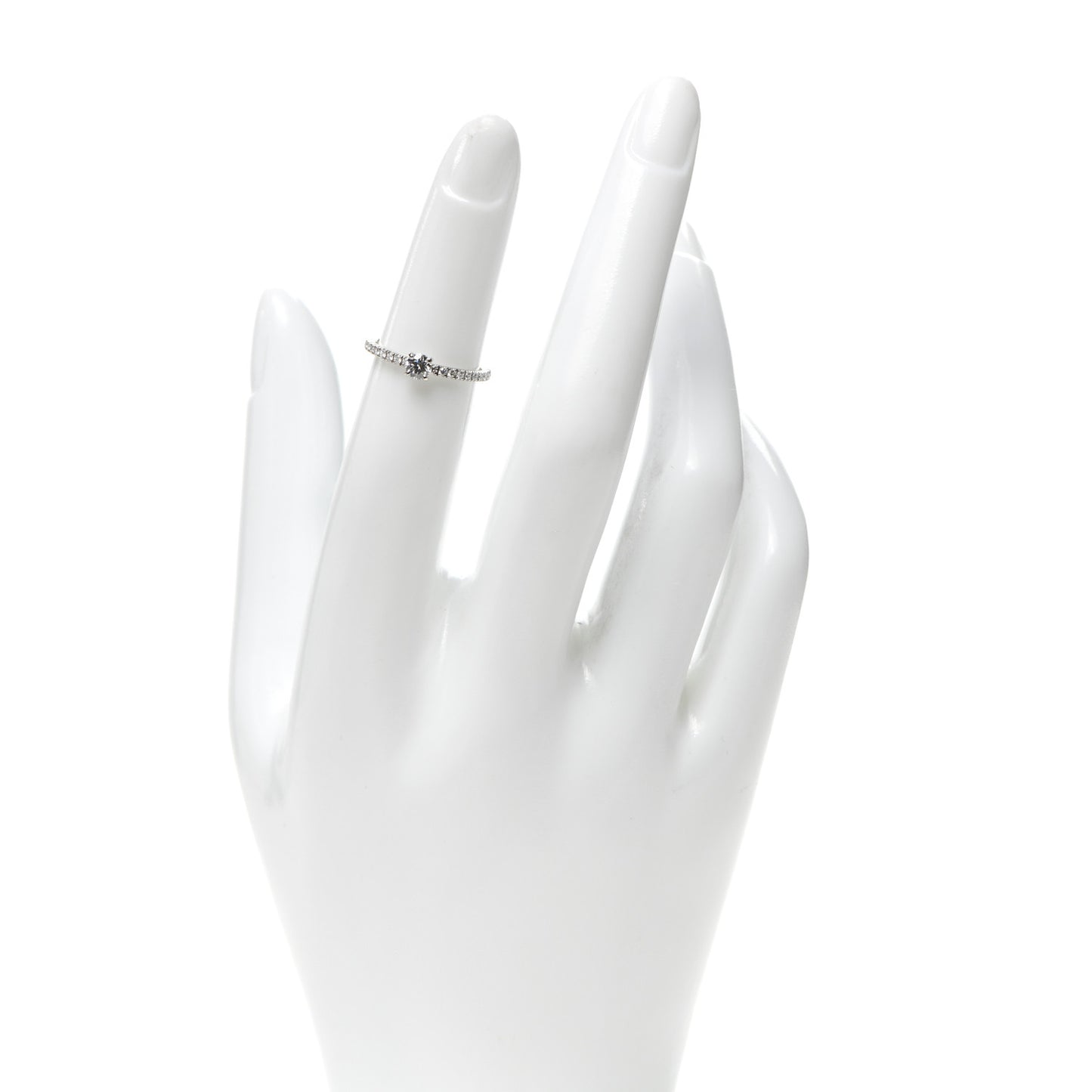 Platinum Diamond .18ct Etincelle De Cartier Solitaire Engagement Ring 47 4